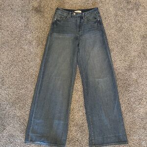 Habitual Medium Blue Denim Jeans with Subtle Fade